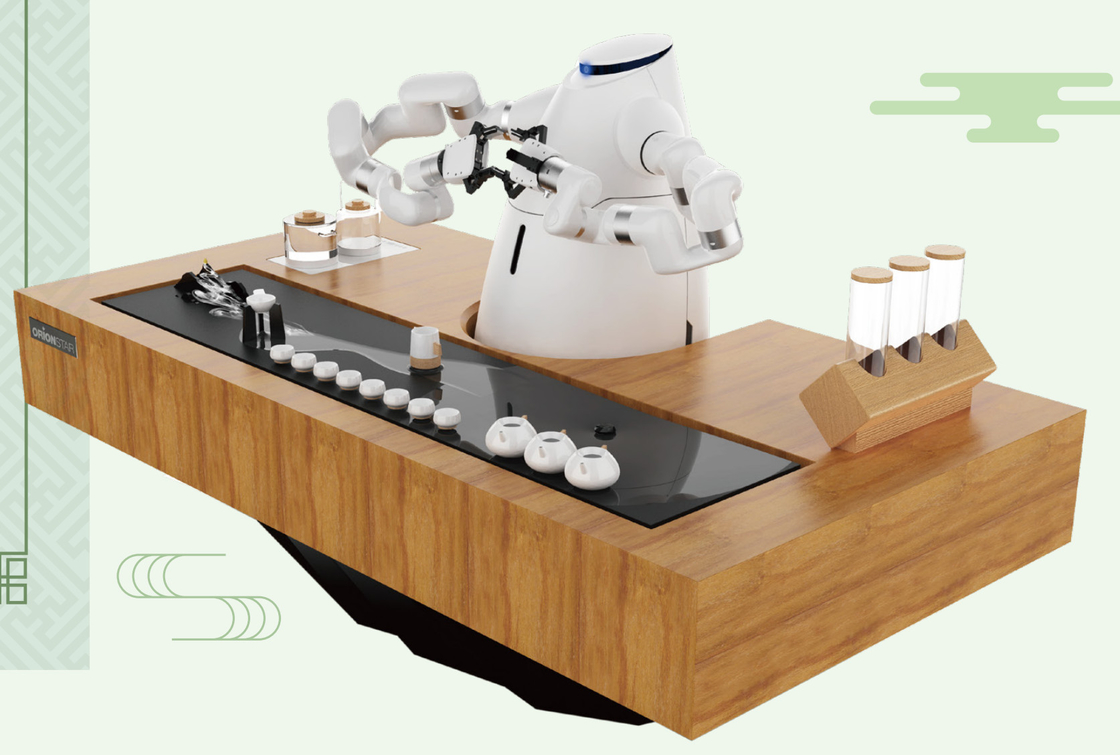 Robot Máy Pha Cà Phê Robot Đổ Cà Phê Hình Người Robot Pha Trà Hai Cánh Tay 200Kg