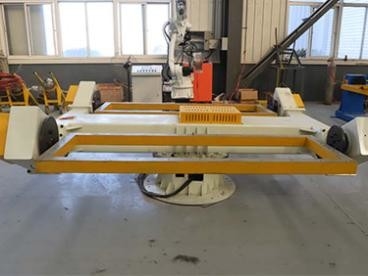 Bộ định vị quay Kuka Trục thứ bảy có động cơ được trang bị Robot KUKA Tải trọng định mức 500kg