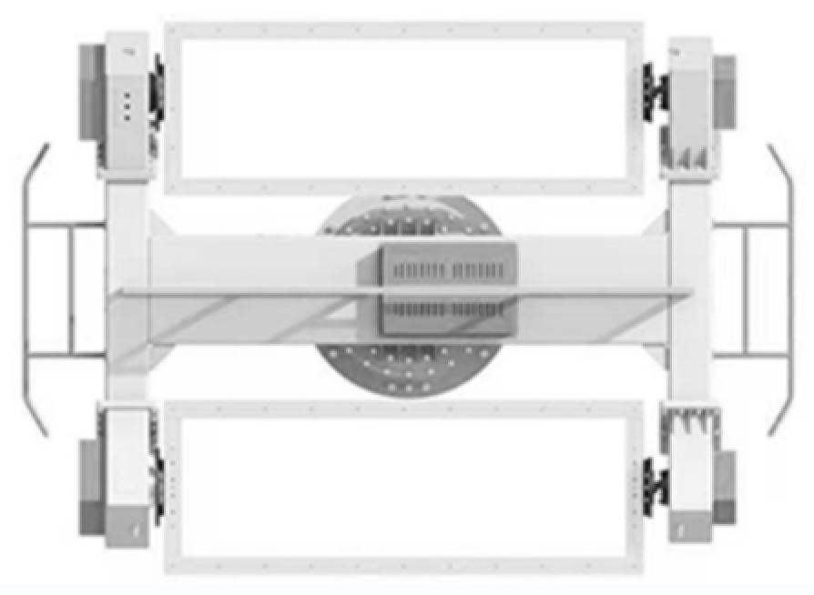 Nhà sản xuất bàn xoay định vị hàn quay tự làm Trục thứ 7 1000mm trong xưởng hàn laser