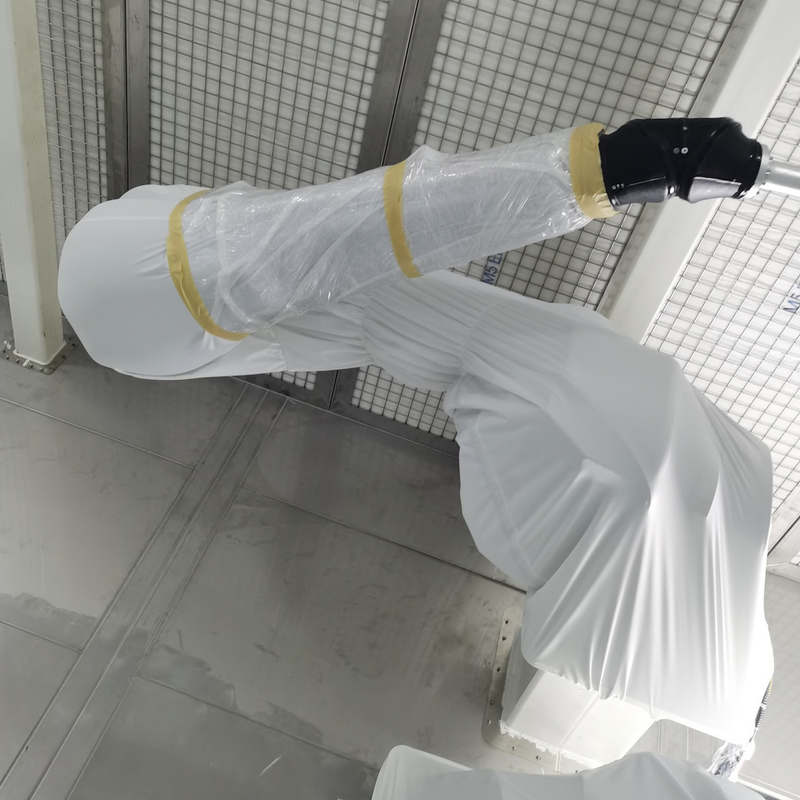 ABB Robot Cover Quần áo bảo hộ chống cháy trong Xưởng sơn nhà máy ô tô