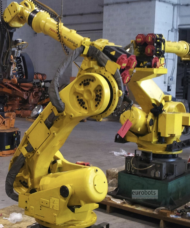 Fanuc 165F Grad Robot Arm công nghiệp với sải tay siêu dài với trọng tải 2655mm 165kg