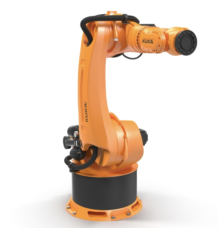 KUKA FORTEC Kr360 Robot 6 cánh tay công nghiệp có thể được xếp chồng lên nhau trong nhà máy Grad Robot