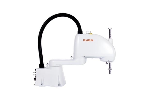 4 Cánh tay rô-bốt Dof Cánh tay rô-bốt Kuka dành cho nghiên cứu Xử lý các phôi nhỏ Nhỏ gọn KR SCARA