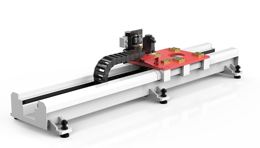 Robot có thể điều chỉnh đường ray tuyến tính Cnc nối cho đường ray bán kín trong môi trường khắc nghiệt