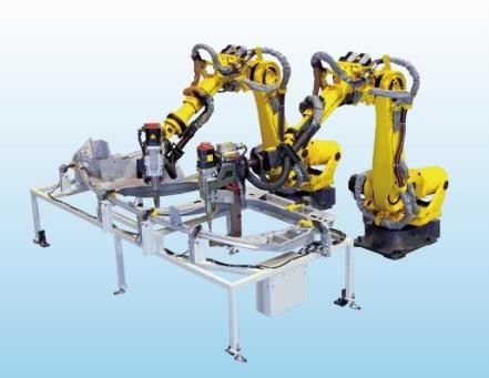 Lập trình cánh tay rô-bốt Fanuc trong thời gian dài để cài đặt nâng cao Hàn điểm xếp chồng
