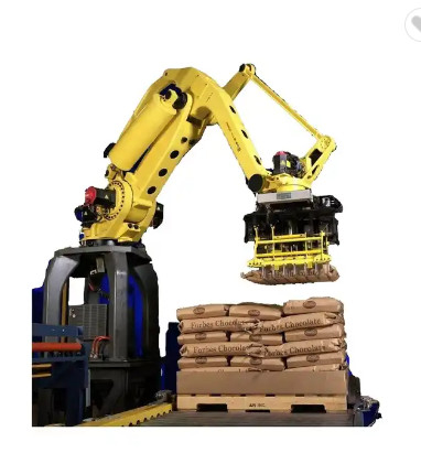 kẹp khí nén cho dây chuyền sản xuất đóng gói rô bốt xử lý xếp chồng pallet cánh tay rô bốt