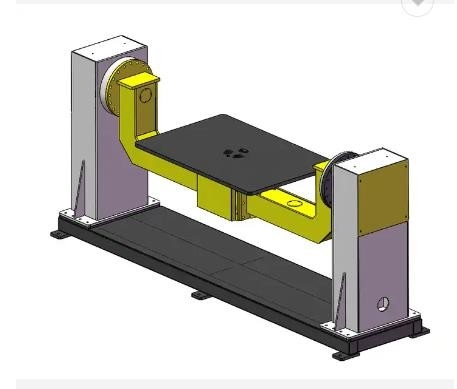 Bộ định vị Robot hàn Biaxial Abb Bàn xoay 1200x1200 380v 50-60hz Tải trọng trục 100-1000kg