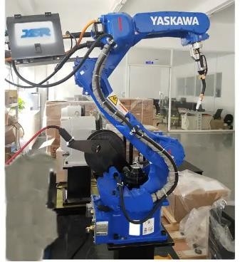 Hệ thống Robot hàn Laser công nghiệp Yaskawa Máy hàn hồ quang ống 6 trục AR1440