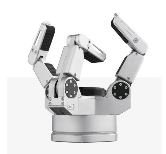 Hệ thống kẹp gắp rô-bốt thích ứng ba ngón tay 3 dễ dàng bao lấy trọng lượng bản thân 0,98kg 60W