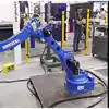 6 Aixs Yaskawa Robot Arm GP180-120 với CNGBS Customized Security Fence như là Robot Palletizing