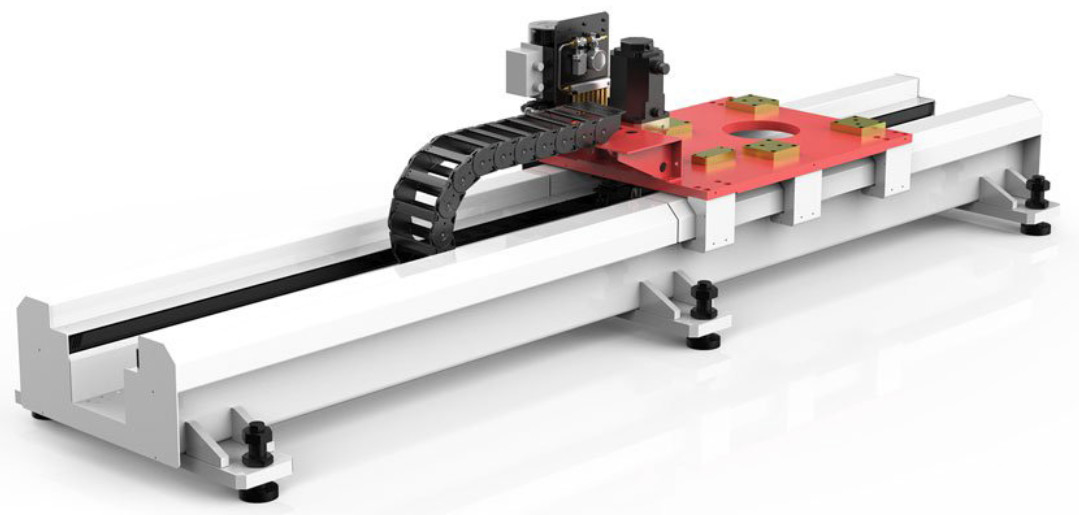 1-3 Đơn vị Robot Hướng dẫn tuyến tính Động hiệu quả có thể tùy chỉnh cho các chuyến đi đặc biệt và cực xa