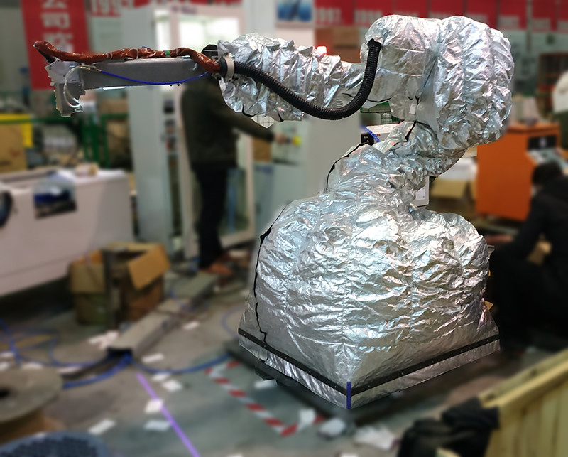 Oxford Cloth PVC Lớp phủ robot bao gồm nhiệt độ sưởi ấm tối đa 60C