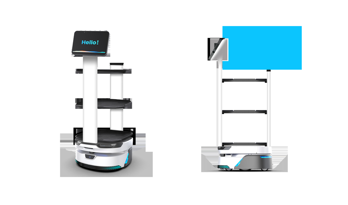 80kg Trọng lượng Trách nhiệm cánh tay robot hợp tác với diện tích lập bản đồ tối đa 500m * 500m