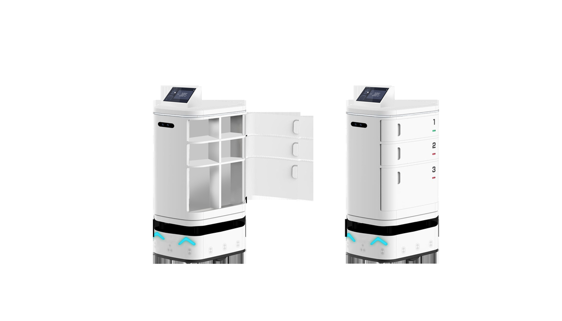 Robot di động tự động chính xác cao với tải trọng 50kg và phạm vi phát hiện 0,2M - 10M