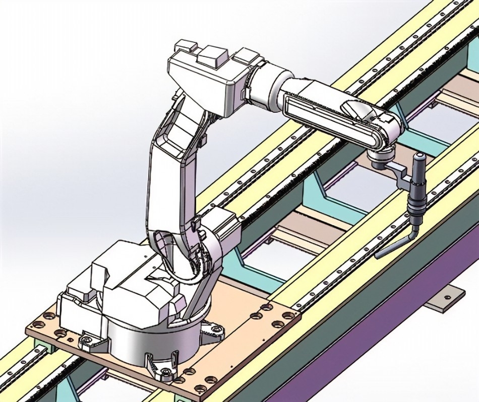 Hướng dẫn tuyến tính robot động cơ tải trọng với tải trọng 500kg và các thành phần lõi động cơ