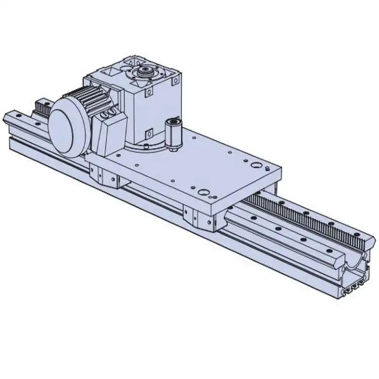 Đường sắt hướng dẫn tuyến tính Trung Quốc GBS-01-W500 Trách nhiệm 500kg Đối với Di chuyển của robot công nghiệp Là đường sắt hướng dẫn