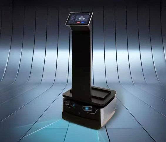 Robot di động tự động AMR với công suất 16AH và tốc độ đi bộ tối đa 1,2m/s