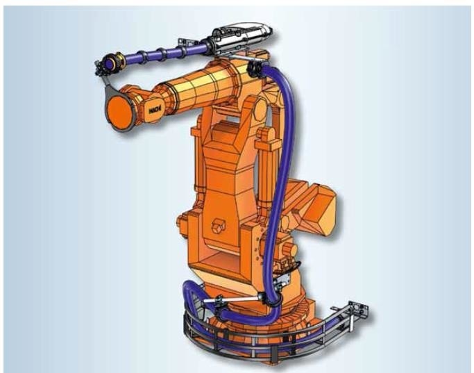 Bộ quần áo robot loại tích hợp / chia với chế độ lắp đặt tích hợp trọng lượng 20kg