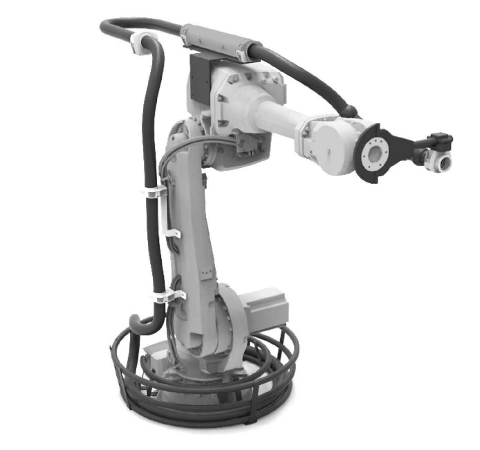 Bộ quần áo robot màu đen cho Bellows mô hình EW-01-HYUNDAI HS220 SD-50-A136