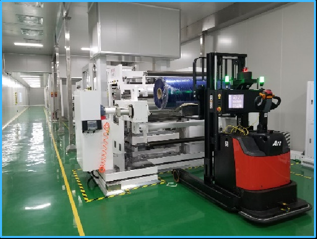 Pin sắt nhôm phốtfat AGV 2 giờ sạc xe tự động dẫn đường 24 giờ bền